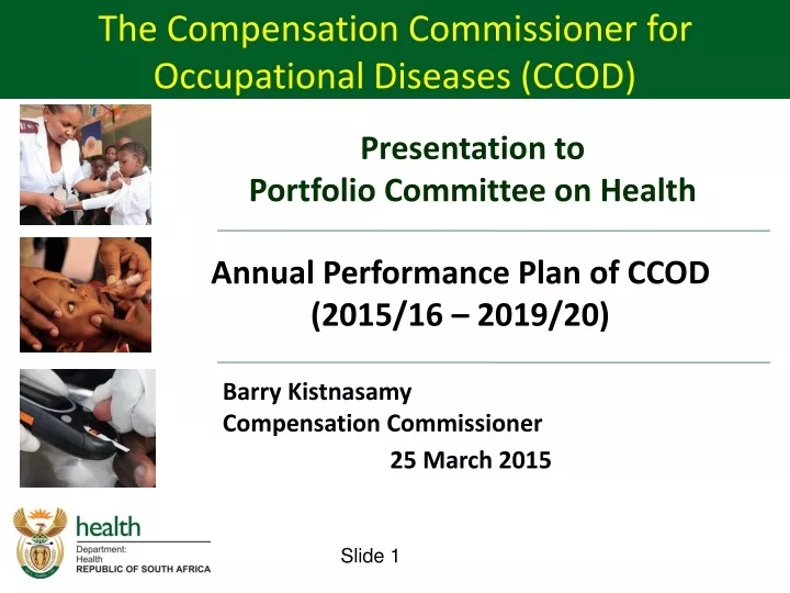 the compensation commissioner for occupational