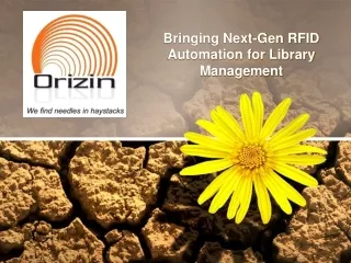 Bringing Next-Gen RFID Automation for Library Management