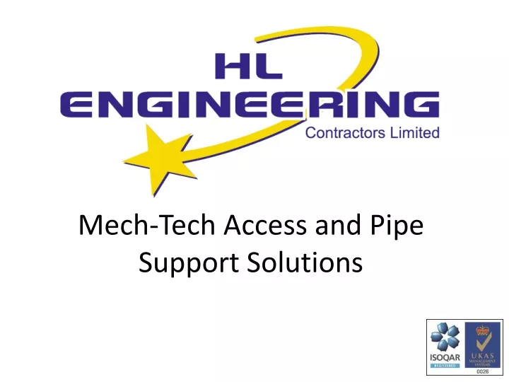 mech tech access and pipe support solutions