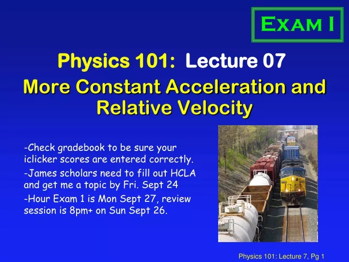 more constant acceleration and relative velocity