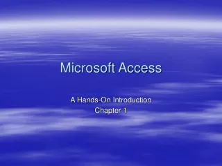 Microsoft Access