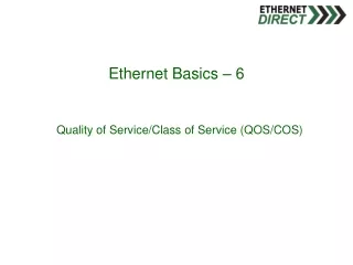 Ethernet Basics – 6
