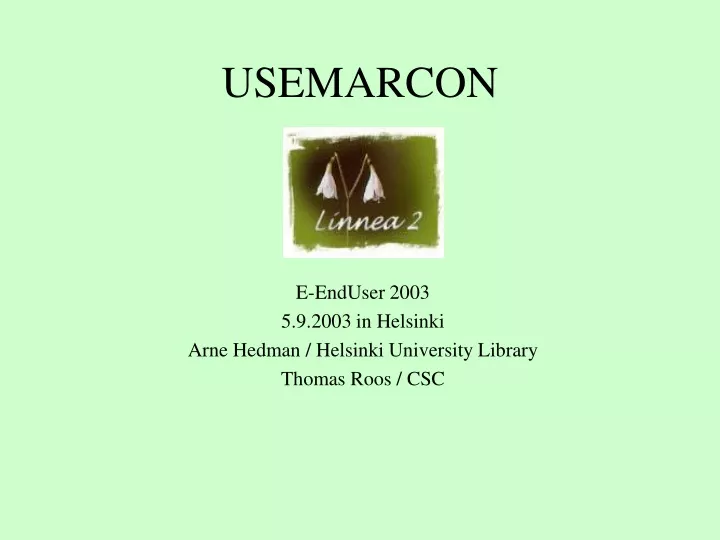 usemarcon