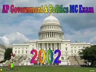 AP Government &amp; Politics MC Exam