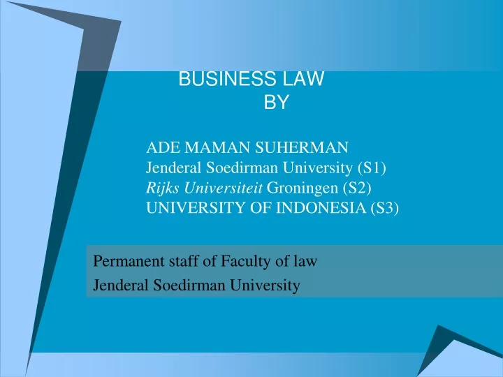 business law by