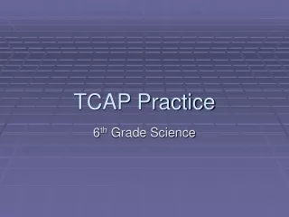 TCAP Practice