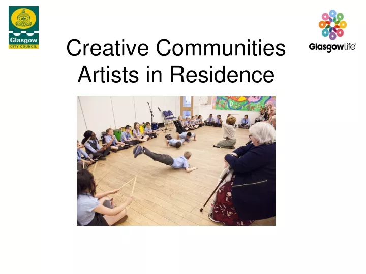 creative communities artists in residence