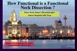 How Functional is a Functional   Neck Dissection ?