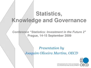 Presentation by  Joaquim Oliveira Martins, OECD