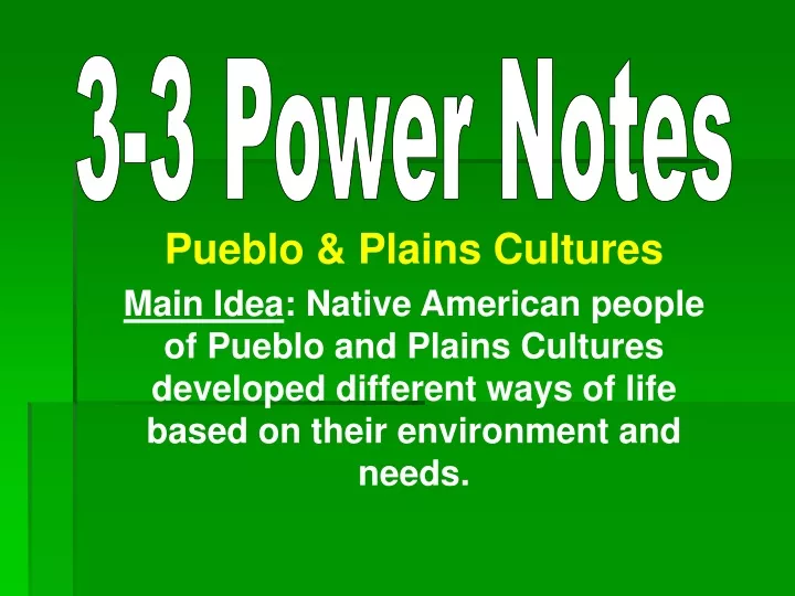 3 3 power notes