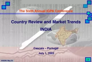 Country Review and Market Trends INDIA