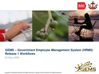GEMS – Government Employee Management System (HRMS) Release 1 Workflows