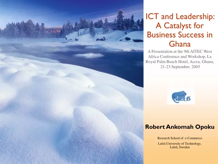 ict and leadership a catalyst for business