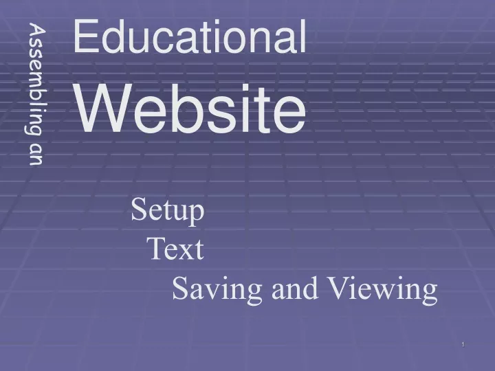 educational website