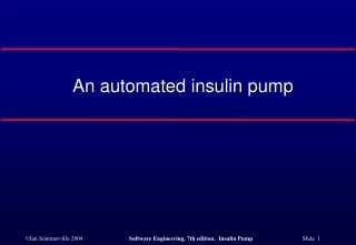 An automated insulin pump