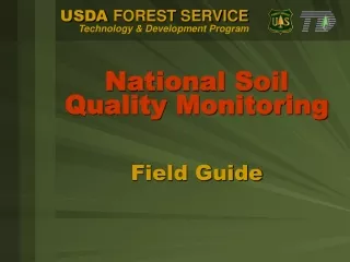 National Soil Quality Monitoring