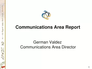 German Valdez  Communications Area Director
