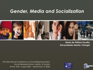 Gender, Media and Socialization