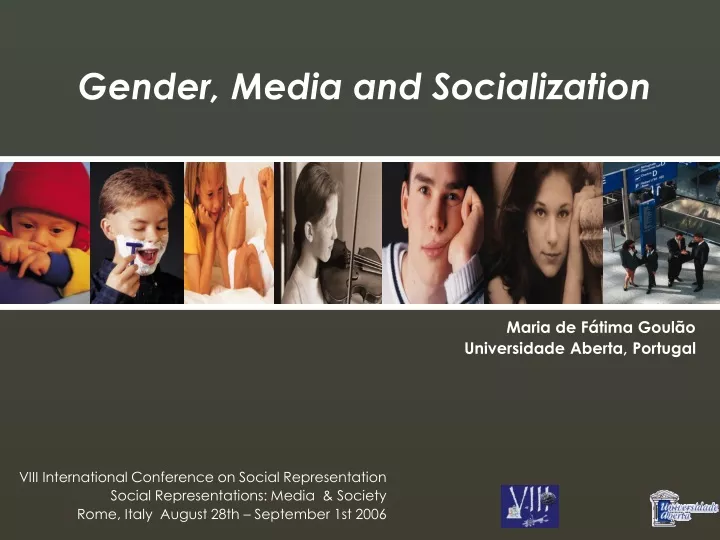 gender media and socialization