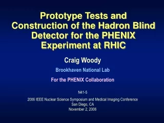 Prototype Tests and Construction of the Hadron Blind Detector for the PHENIX Experiment at RHIC