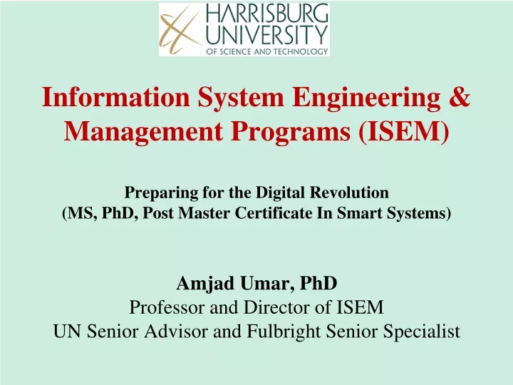 information system engineering management