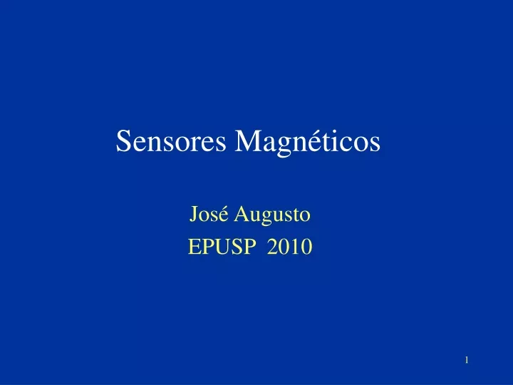 sensores magn ticos