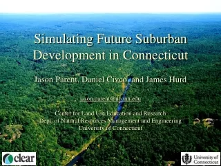 Simulating Future Suburban Development in Connecticut