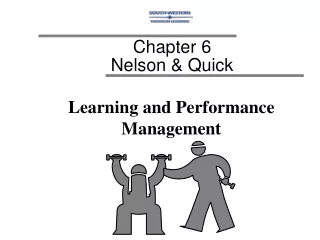Chapter 6 Nelson &amp; Quick