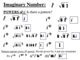 Imaginary Number: