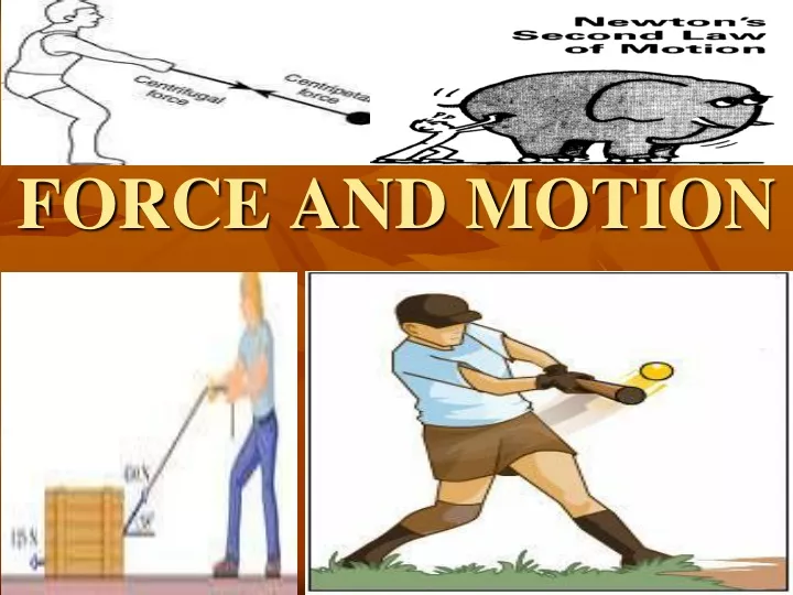 force and motion