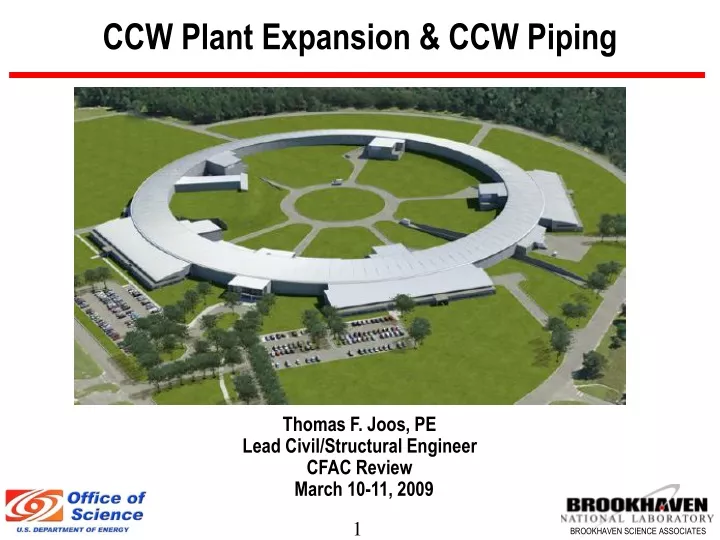 ccw plant expansion ccw piping