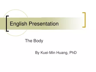 English Presentation
