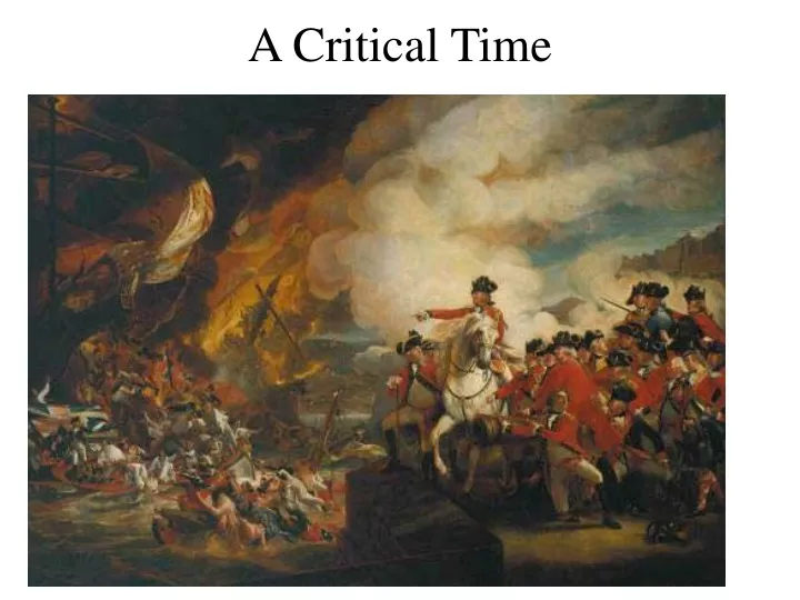 a critical time