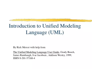 Introduction to Unified Modeling Language (UML)