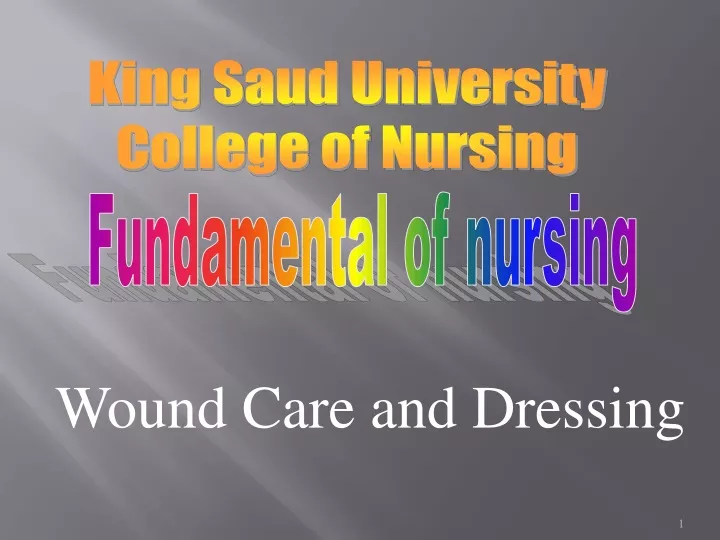 king saud university college of nursing