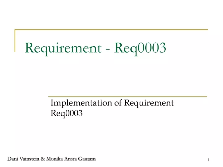 requirement req0003