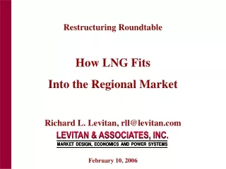 Richard L. Levitan, rll@levitan February 10, 2006