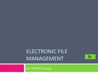 Electronic File Management