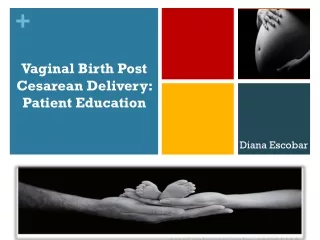 Vaginal Birth Post Cesarean Delivery: Patient Education