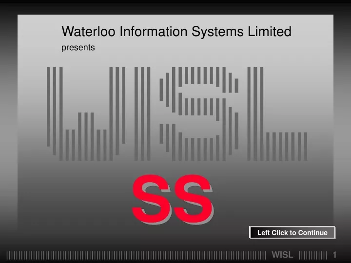 waterloo information systems limited