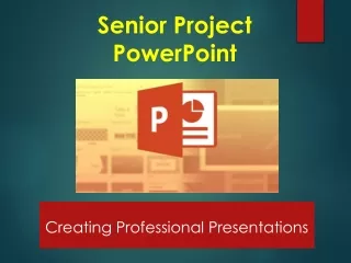 Senior Project PowerPoint