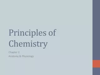 Principles of Chemistry