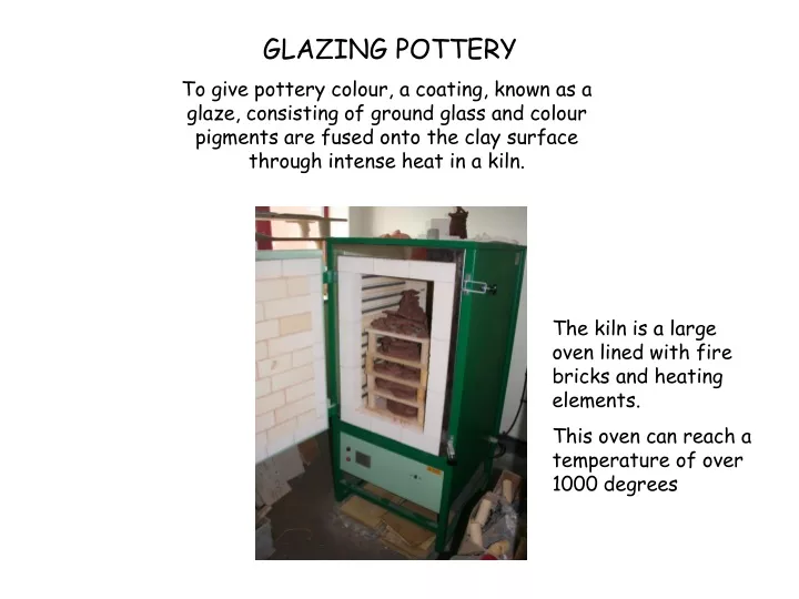 glazing pottery