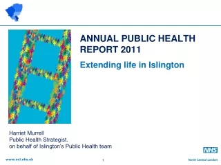 Annual public health report 2011