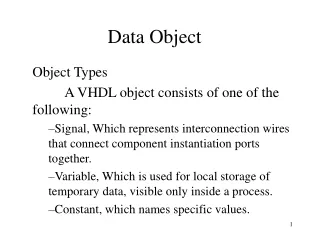 Data Object