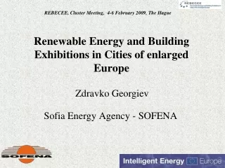 Renewable Energy and Building Exhibitions in Cities of enlarged Europe