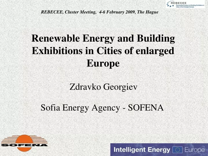 renewable energy and building exhibitions in cities of enlarged europe