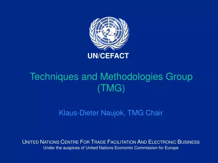 techniques and methodologies group tmg