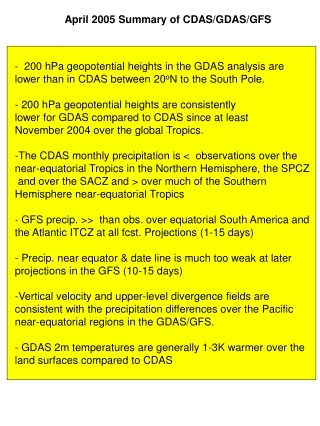 -  200 hPa geopotential heights in the GDAS analysis are