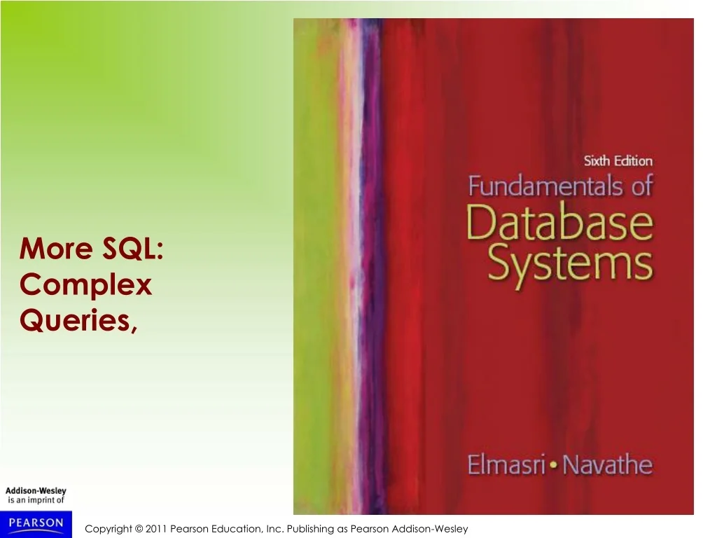 PPT - More SQL: Complex Queries, PowerPoint Presentation, free download ...